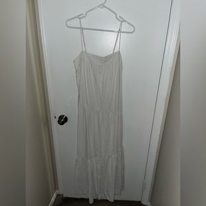 NWT Abercrombie Asymmetrical Tiered Maxi Dress